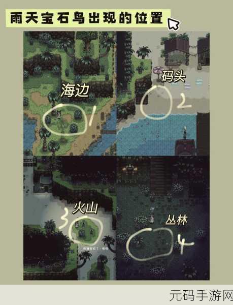星露谷物语姜岛火山区域金核桃全攻略