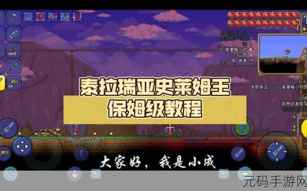 泰拉瑞亚，史莱姆王召唤秘籍大公开