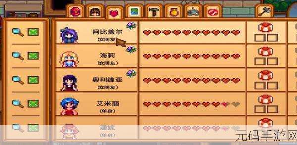 星露谷物语结婚攻略，提升对象好感度秘籍大公开