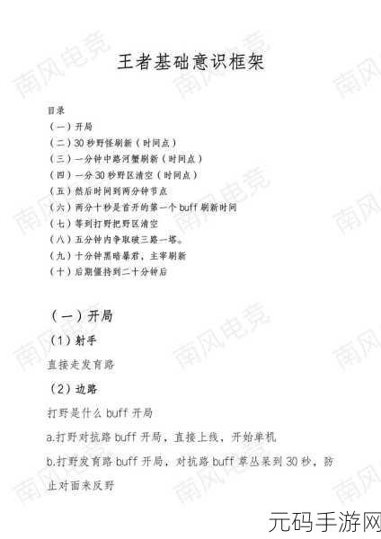 王者荣耀,辅助意识的深度剖析与实战指南