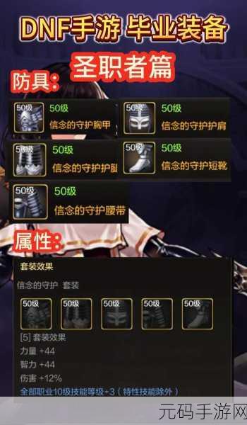 DNF 手游,40 级圣骑士的顶级装备指南