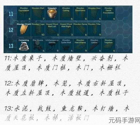 方舟生存进化手游，机床制作全攻略