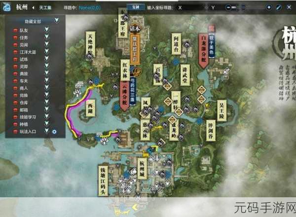 天涯明月刀手游钓鱼等级分布全解析及地图位置探秘