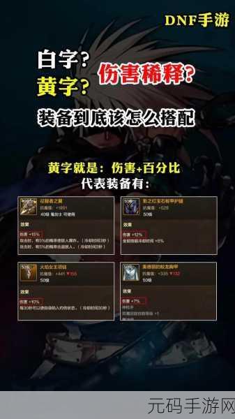 DNF 手游,腰带装备战力加成大揭秘