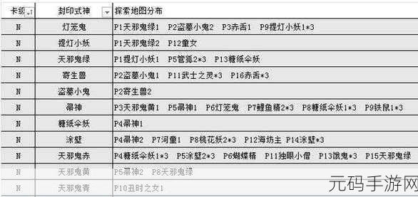 阴阳师，山童出没之地——悬赏封印全攻略
