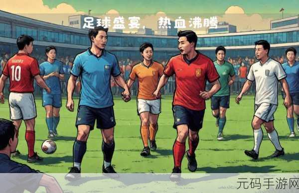 足球高高手，卡通指尖足球对战，掀起绿茵新热潮