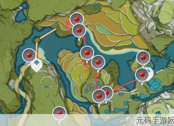 原神绝云椒椒采集全攻略,点位与分布图一览无余