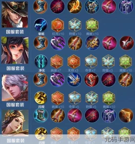 王者荣耀 S28 射手出装铭文秘籍大公开
