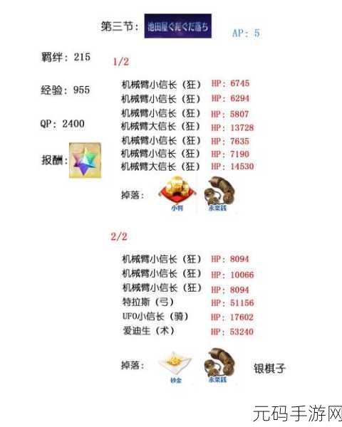 FGO 明治维新活动超值奖励与材料全解