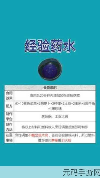 方舟手游烹饪锅用法及配方全解析