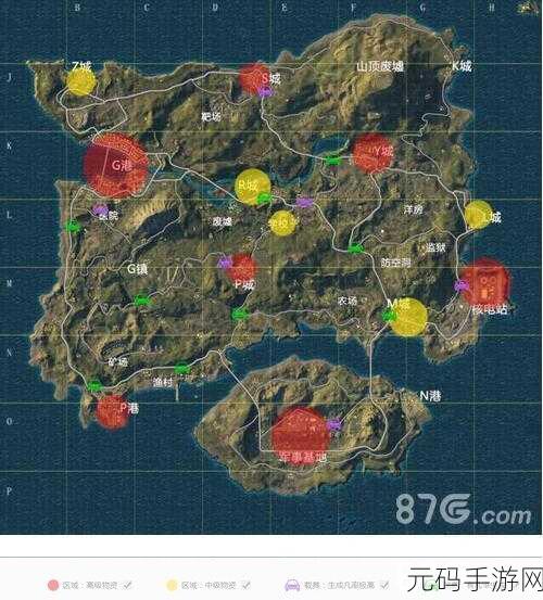 绝地求生刺激战场,热带雨林资源富集点全攻略