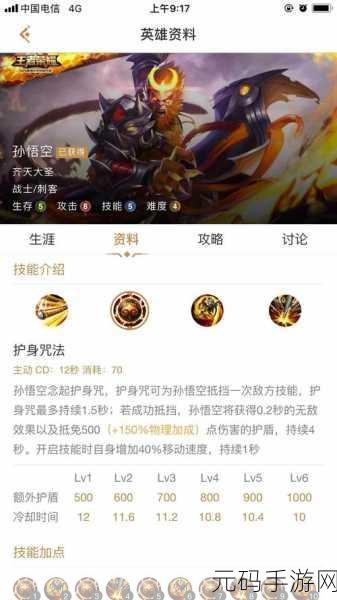 王者荣耀 S29 赛季孙悟空暴力出装指南