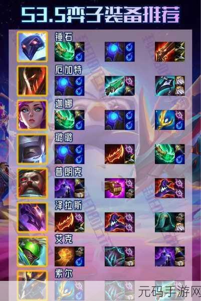 云顶之弈索拉卡出装秘籍,制霸战场的关键装备选择