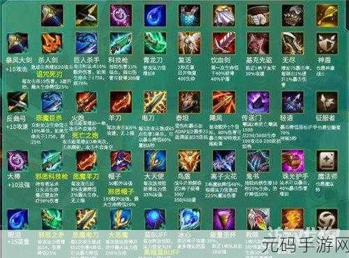 云顶之弈索拉卡出装秘籍,制霸战场的关键装备选择
