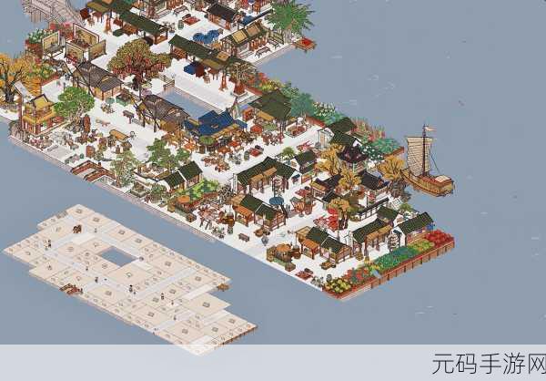 江南百景图杭州全景高清图大揭秘，码头与商栈位置全知道