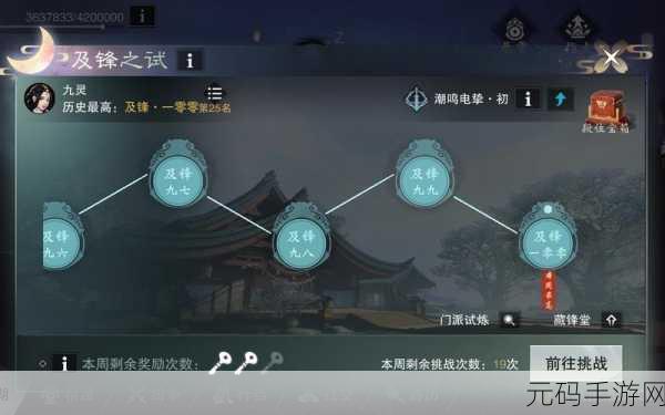 深度解析一梦江湖及锋之试的多样玩法