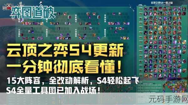 云顶之弈 S4 赛季开启时间大揭秘及精彩前瞻