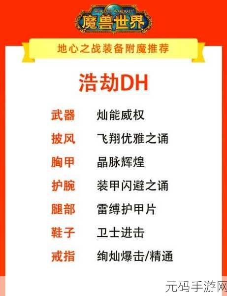 WOW11.0腰带附魔：魔兽世界11.0：腰带附魔全面解析与最佳搭配指南