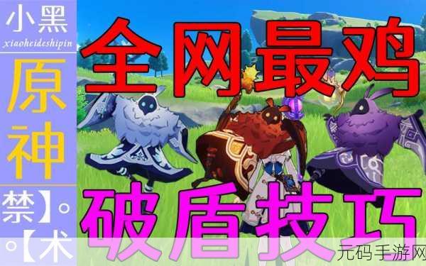 原神破盾秘籍,全面解析各属性元素盾破法与角色推荐
