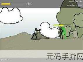 枪战火柴人,点燃射击激情,火柴英雄燃爆指尖战场