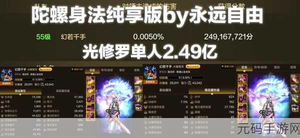 DNF 手游瞎子关键面板属性深度剖析