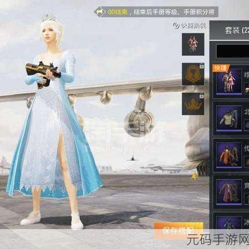 和平精英冰雪女王宝藏全解析,稀有服饰获取成本大揭秘