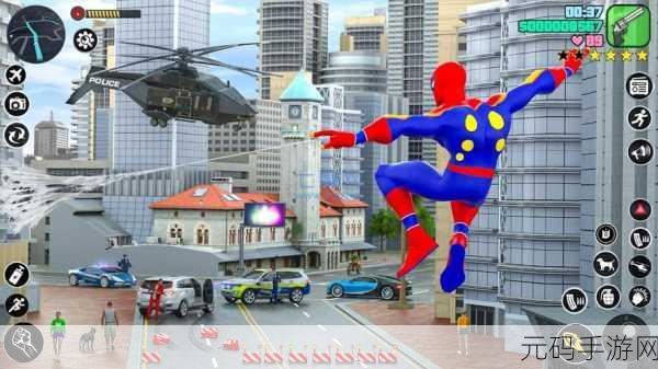 绳索英雄Rope Hero震撼登场，3D角色扮演动作新体验等你来探索！