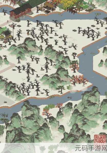 江南百景图攻略秘籍，铲子位置与小树林探秘