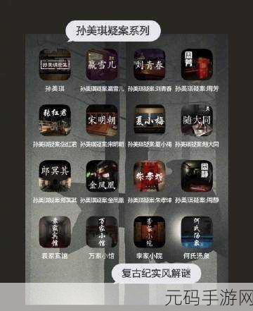 孙美琪兰芝游戏手机版震撼上线，解锁烧脑解谜新体验