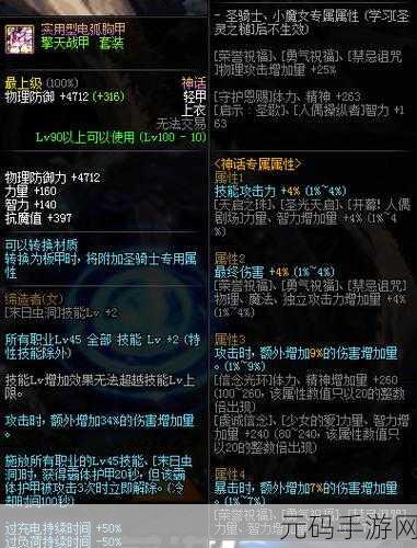 DNF 神话神秘袖珍罐探秘,惊喜物品大揭秘