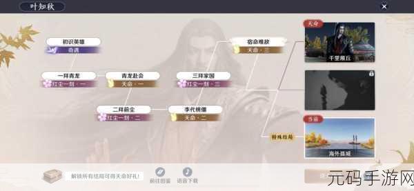 天涯明月刀手游，叶知秋好感度飙升秘籍 最爱食物大揭秘