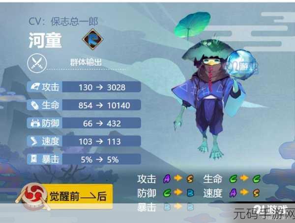 阴阳师河童的全方位解析与御魂搭配指南