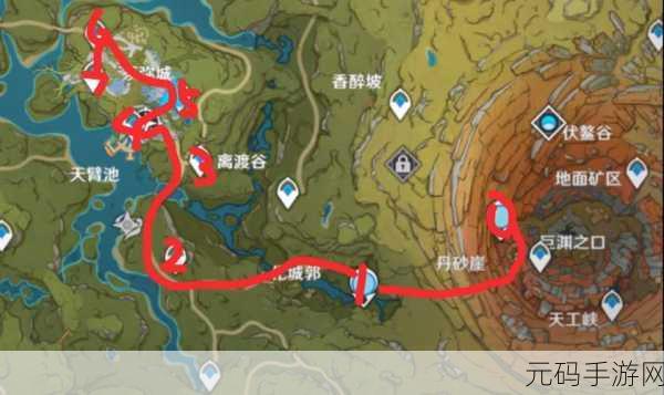 原神须弥探索,14 个观景点全攻略