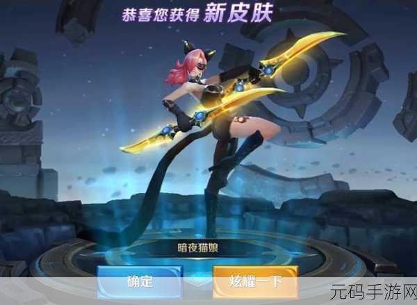 王者荣耀暗夜猫娘星元皮肤上线详情,时间与价格一手掌握