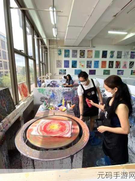 Spin Art 3D风靡全球,创意无限,休闲作画新体验等你来探索!