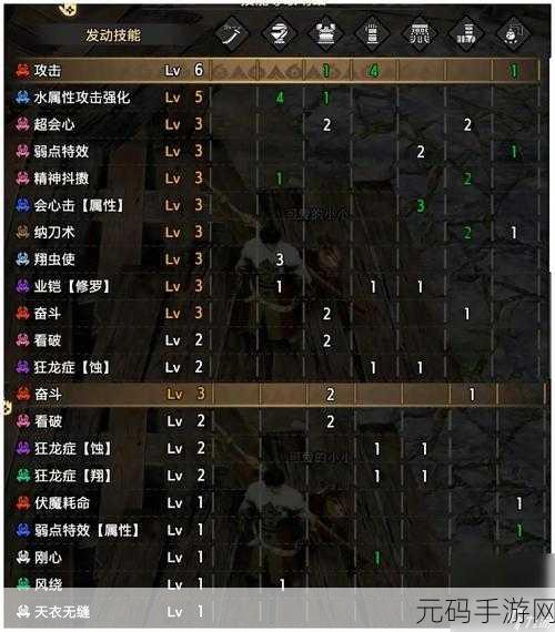 怪物猎人手游，太刀技能搭配终极指南