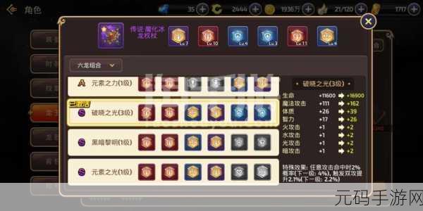 龙之谷手游柯基犬战力加成及属性全解析