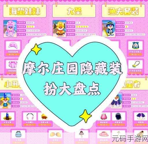 摩尔庄园手游，精灵分布等级全解析