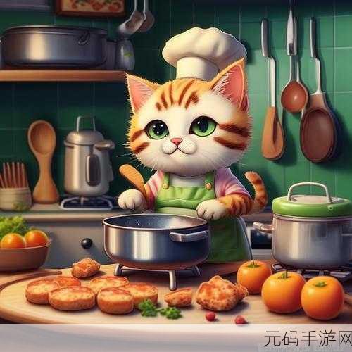 胡椒大厨,萌宠猫咪与烹饪艺术的梦幻联动