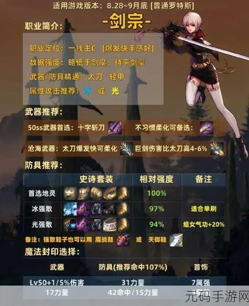 DNF 手游，46 级至 50 级极速冲级秘籍