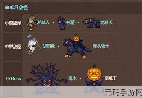 泰拉瑞亚中南瓜王掉落物品全解析
