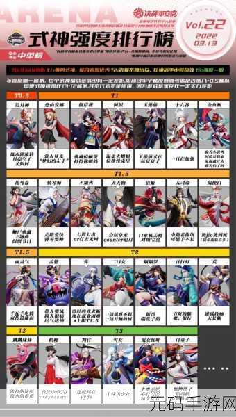 决战平安京 2 月式神排行榜大揭秘,最强式神花落谁家