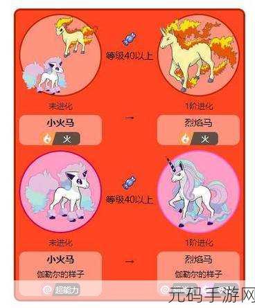 口袋妖怪复刻，小火马全解析，技能与实力大揭秘