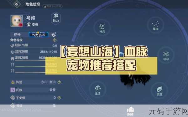 妄想山海,进化宠物全解析与顶级推荐