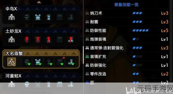 怪物猎人 OL 铳枪属性大揭秘,哪种属性才是你的最佳选择
