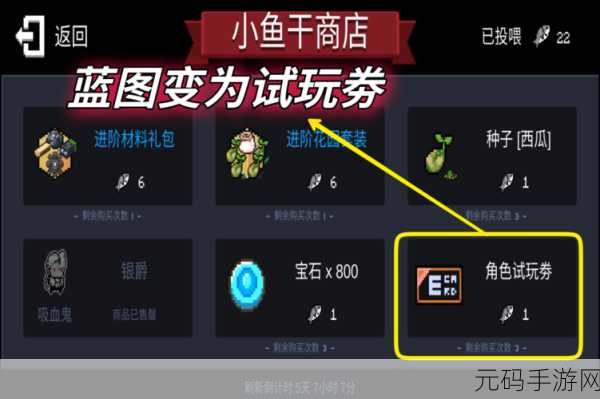 元气骑士，小鱼干商店购物指南，让你的游戏之旅更精彩