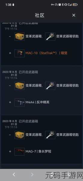 CSGO 开 200 个箱子及钥匙的花费大揭秘