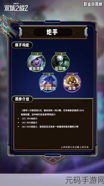 云顶之弈 S10 疾射枪手羁绊深度解析与实战运用