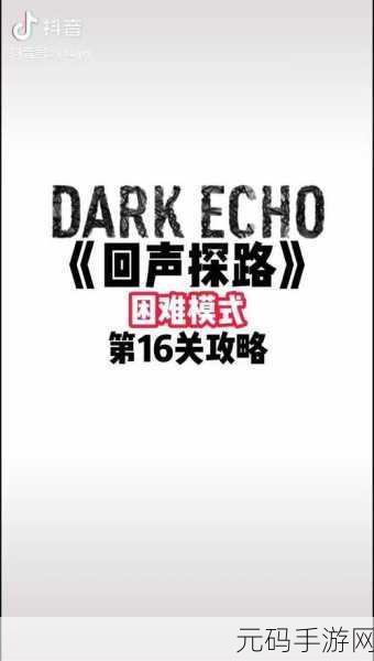 Dark Echo 回声探路黑章第 18 关通关秘籍大揭秘