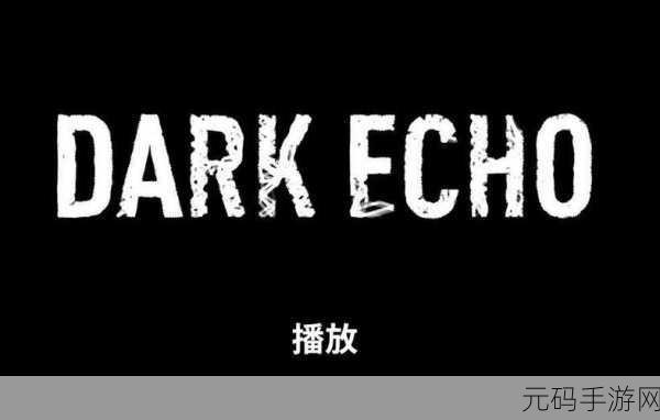 Dark Echo 回声探路黑章第 18 关通关秘籍大揭秘